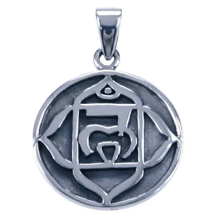 Wortel chakra zilver
