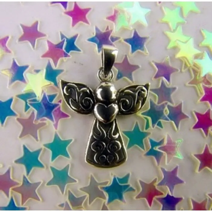 Angel Love hangertje van zilver