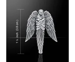 Engel van bescherming zilveren hanger