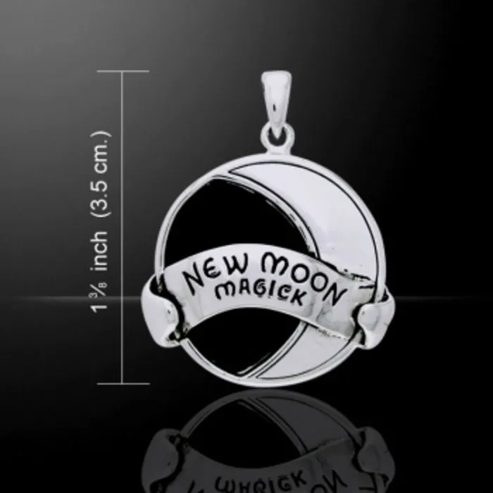 New Moon Magick hanger zilver