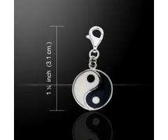 Yin Yang zilver bedeltje