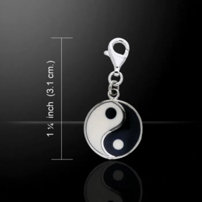 Yin Yang zilver bedeltje