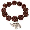 Armband Tibetan rudraksha olifant