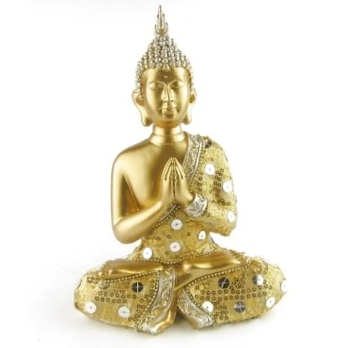 Gouden Thaise Boeddha in Gebed
