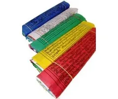 25 Tibetaanse gebedsvlaggen koord XL