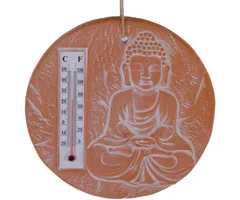 Boeddha met thermometer