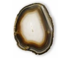 Agaatschijf naturel middel