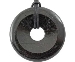 Donut zwarte Tourmalijn 4 cm