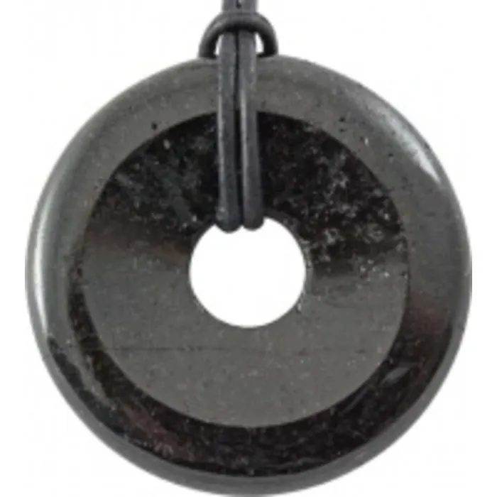 Donut zwarte Tourmalijn 4 cm