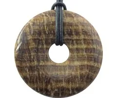 Donut Aragoniet bruin 4 cm