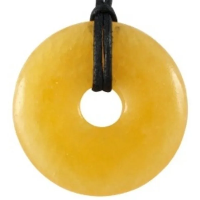 Donut oranje calsiet 4 cm