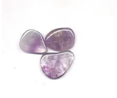 Amethyst platte steen