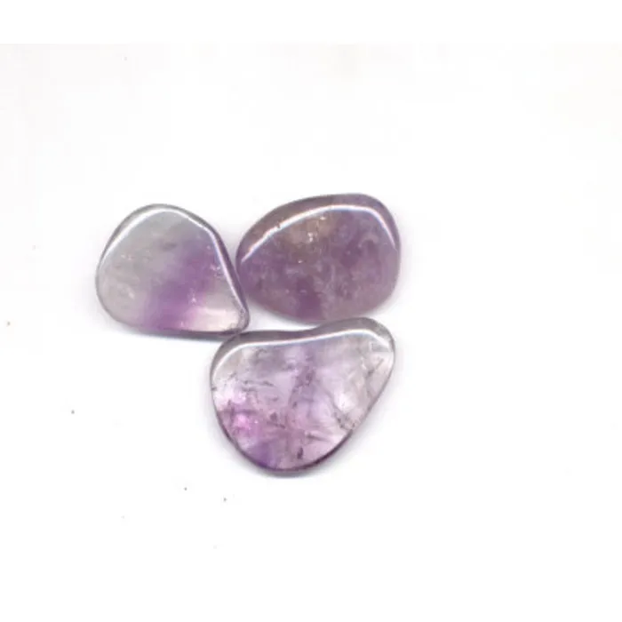 Amethyst platte steen