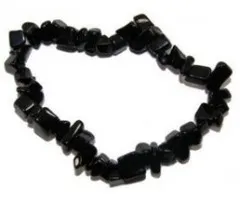 Splitarmband onyx