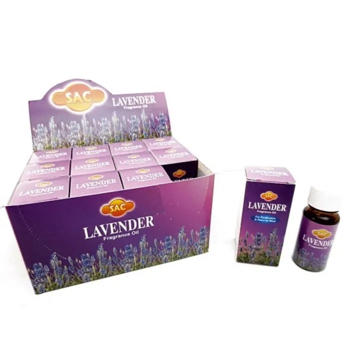 Lavendel parfumolie van SAC. Rustgevend, zacht en ontspannend