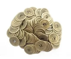 Chinese geluksmuntje klein 10 stuks