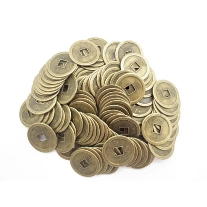 Chinese geluksmuntje klein 10 stuks