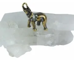 Kleine olifant van messing