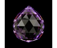 Regenboogkristal bol violet 5 cm