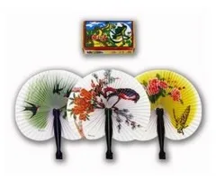 Chinese waaiers 12 stuks
