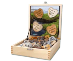 Marmer hartje voor de liefste Papa