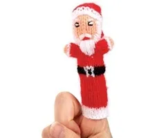 Vingerpop Kerstman