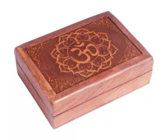 Tarotdoos Ohm gegraveerd