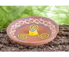 Wierookhouder terracotta Triskel