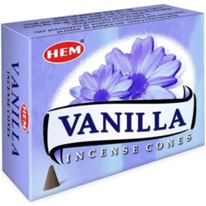 Wierook kegeltjes Vanille