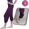 Yoga broek comfort flow paars XS-S