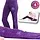 Yoga Broek Maori Organic Aubergine S-M | Biologische Yoga Broek