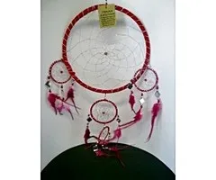 Dromenvanger met spiegeltjes rood