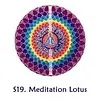 Meditation Lotus sticker