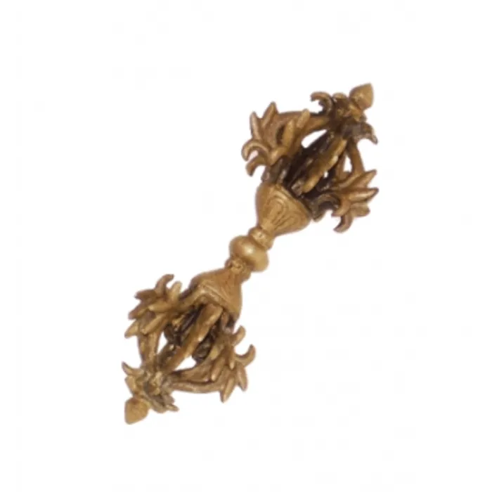 Dorje 9 spaken goudkleurig messing mat