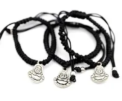 Boeddha geluksarmband met kaartje