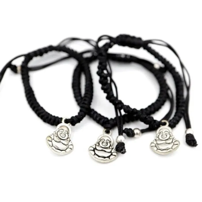 Boeddha geluksarmband met kaartje