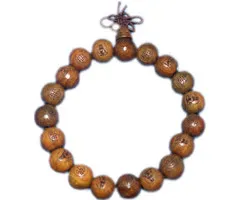 Boeddha armband hout
