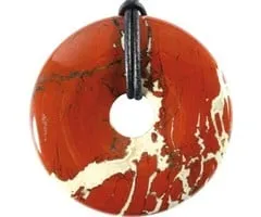 Donut Rode jaspis 4 cm