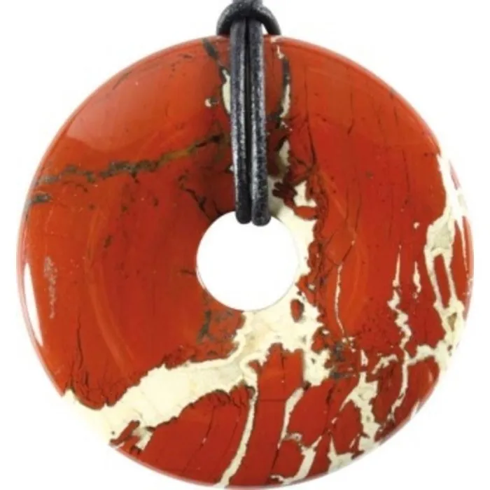 Donut Rode jaspis 4 cm