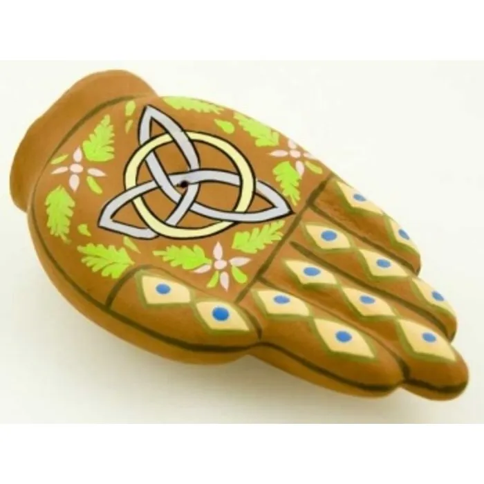 Wierookhouder hand Keltisch