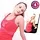Yoga Top Mudra Mala Rood M-L | Naadloze Yoga Top
