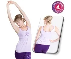 Yoga top nirvana organic roze M-L
