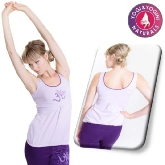 Yoga Top Nirvana Organic Roze M-L | Biologische Yoga Kleding