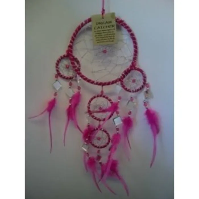 Rode Dromenvanger met Spiegeltjes 11 cm
