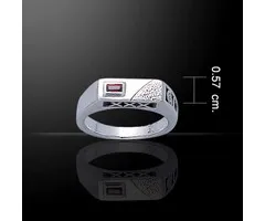 Herenring sterling zilver