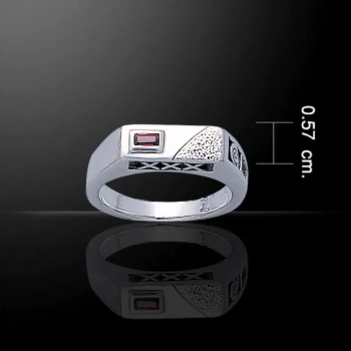 Herenring sterling zilver