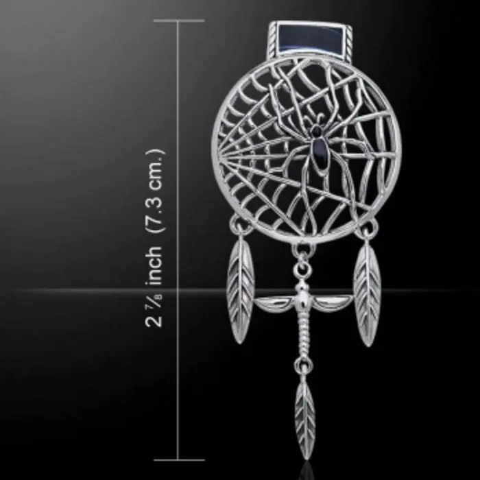 Zilveren Spin Hanger in Web 925 Sterling Zilver