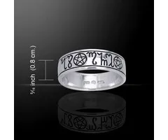 Silver Handfasting Ring