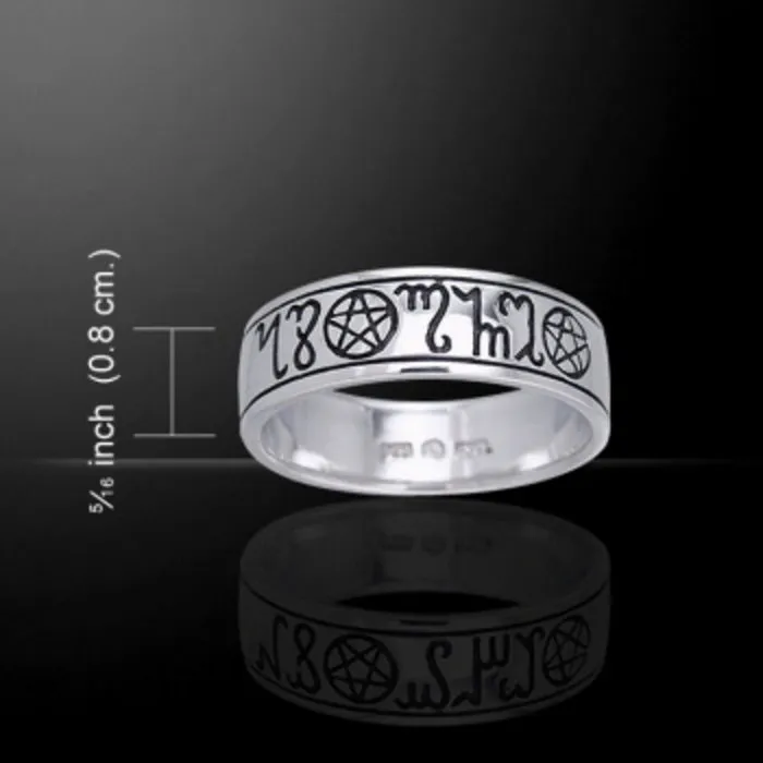 Silver Handfasting Ring