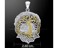 Tree of life zilver goud